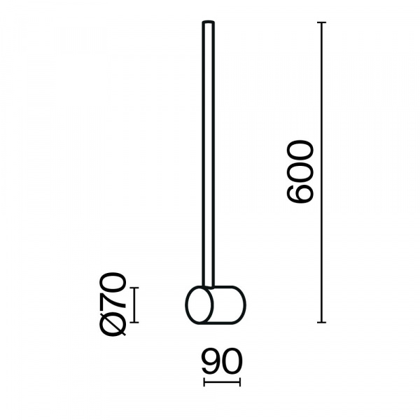 фото Бра Maytoni Light stick MOD237WL-L6BS3K, латунь