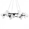 фото Люстра подвесная Ceramo BW, черный Lightstar 799097