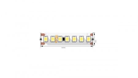 фото Светодиодная лента SWG PRO 2835, 168 LED/м, 17,3 Вт/м, 24В, IP20, Цвет: Холодный белый, SWG2P168-24-17.3-W-20, катушка 5 м
