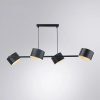 фото Люстра на штанге Arte Lamp SEBASTIAN A7051SP-4BK
