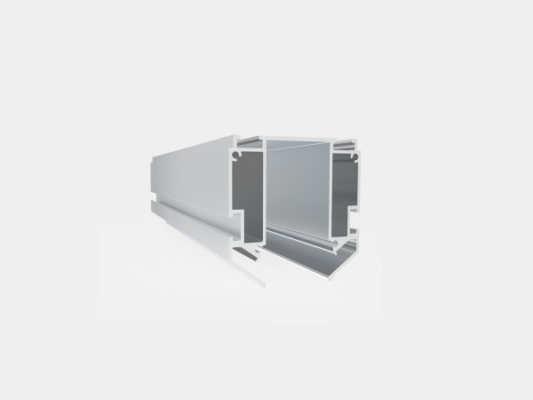 Профиль-держатель SWG SY-LINK-20S1-2-SL для установки магнитного трека в натяжной потолок, серебро, 2 м