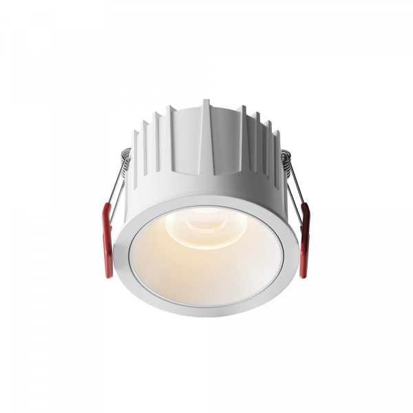 Встраиваемый светильник Maytoni Technical Alfa LED DL043-01-15W3K-RD-W-1, белый