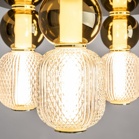 фото Потолочный светильник Maytoni Drop MOD273CL-L60G3K, золото