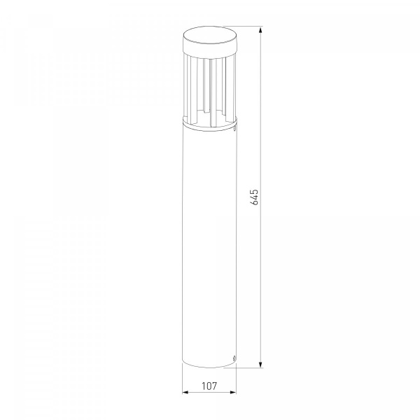 фото Ландшафтный светильник Apart 1622 TECHNO LED