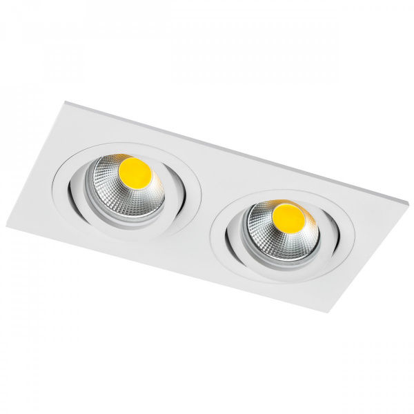 Светильник встраиваемый MR16 max 1x12Вт Singo Base, белый Lightstar 011616
