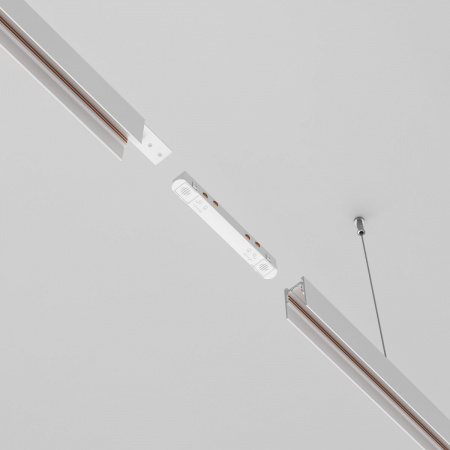 фото Коннектор питания прямой Exility белый Maytoni Technical TRA034PC-42W