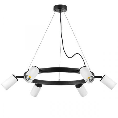 фото Люстра подвесная Rullo, черный Lightstar LR016366
