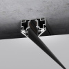 Slim Magnetic Шинопровод в натяжной потолок с декоративными вставками черный (3м) 85242/00
