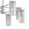 фото Хром/прозрачный, металл/хрусталь Люстра подвесная E14 8*40W 220V FAVLA CLASSI, арт. 8348/8C