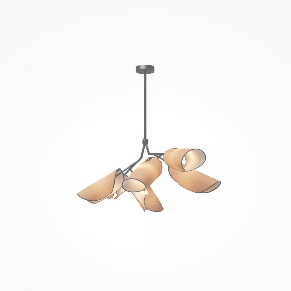 фото Подвесной светильник Maytoni Organic MOD225PL-06B, черный