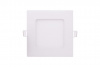 Ультратонкий встраиваемый SWG LED светильник квадратный PL-S120-6-WW 6 Вт белый 2700K
