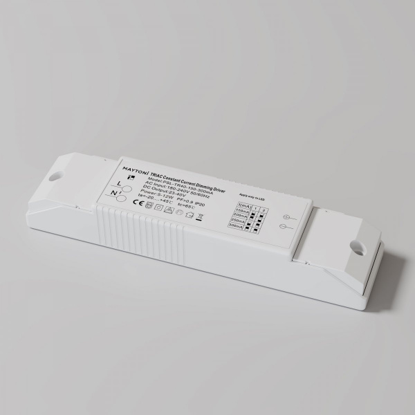 фото Источник питания TRIAC 5-12Вт IP20 Maytoni PSL-TR40-150-300mA, белый