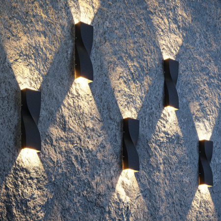 фото Архитектурная подсветка Maytoni Outdoor Twist O040WL-L11B3K, черный