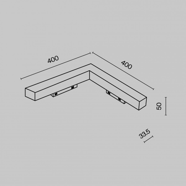 фото Трековый светильник Maytoni Technical Basis Angle TR078-2-24W4K-B, черный