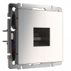 фото Розетка Ethernet RJ-45 (глянцевый никель) W1181002