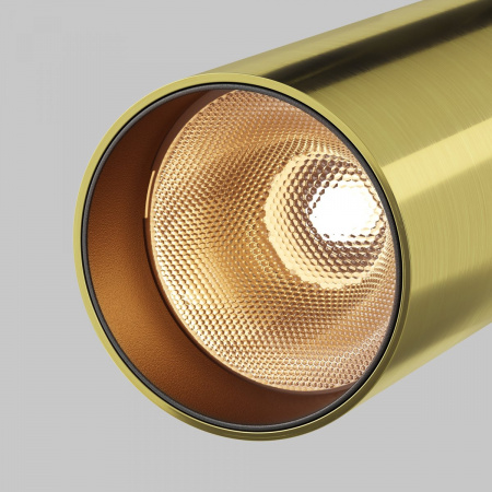 фото Потолочный светильник Maytoni Technical FOCUS LED C055CL-L12W2.7K-W-BS, латунь