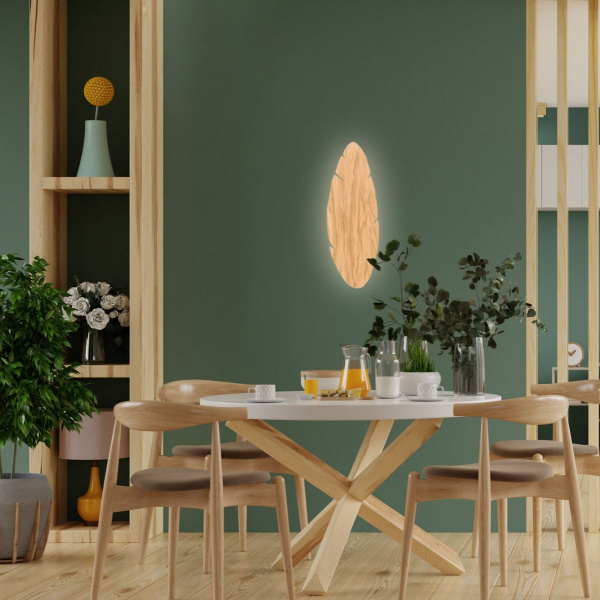 Настенный светильник 4678 Hoja Wood