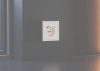 фото Накладка для розетки с заземлением и защитными шторками, с USB A+C, S70 (хлопок)