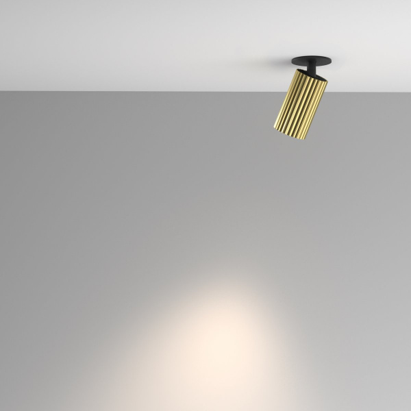 фото Встраиваемый светильник Maytoni Technical Calipso C110CL-01-GU10-BS, черный