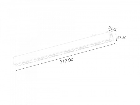 фото Светильник трековый SWG SLIM, 48В 18W черный 2700-6000К, DL-SLIM-DRBL-18-CCT