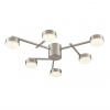фото Никель, металл Люстра потолочная LED GX53 6*7W 220V DABRA COMFI, арт. 8115/6C