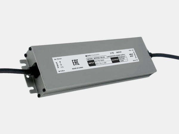 Блок питания SWG для светодиодных лент 24 В, 150 Вт, IP67, MTPW2-150-24
