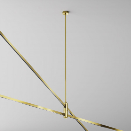фото Крепление потолочное Длинное / Long двойное 700мм Flarity латунь Maytoni Technical TRA159C-D1-BS
