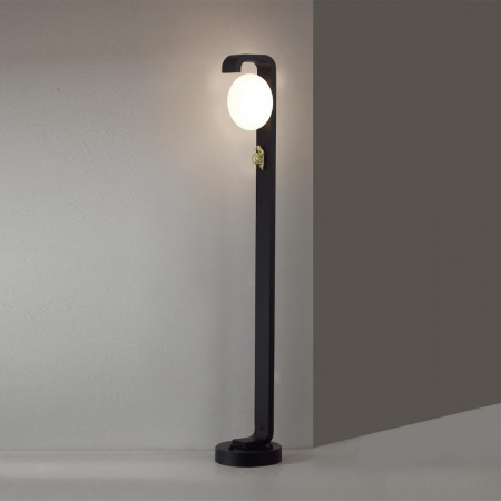 фото Уличный наземный светильник 120см IP54, черный Odeon Light LUMA, арт. 5434/1FA