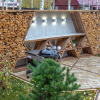 Уличный светодиодный светильник с регулировкой луча Blade белый IP54 1518 Techno LED