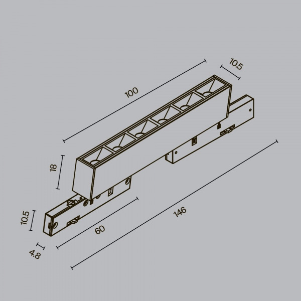 фото Трековый светильник Maytoni Technical Points TR193-1-5W2.7K-M-B, черный