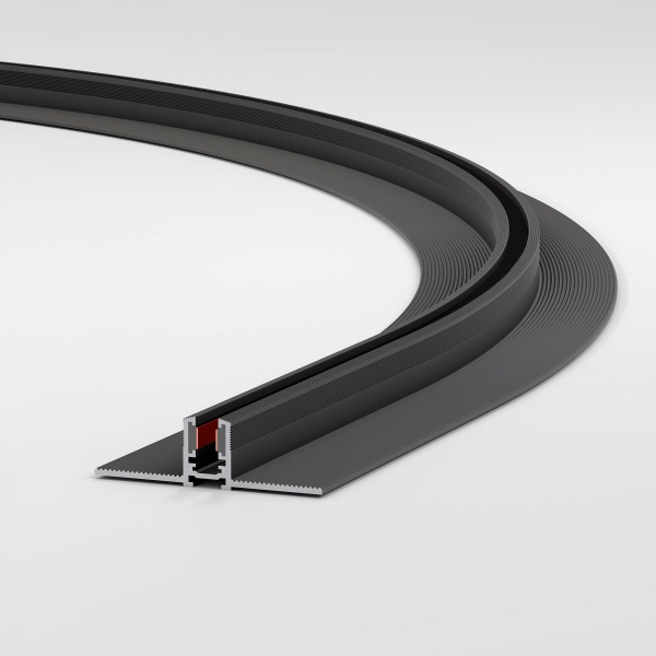 фото Mini Magnetic Шинопровод под ГКЛ 12,5мм черный Ø900 85220/00