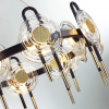 фото Черный/золото/металл/стекло Люстра LED 92W 3000K 8990Лм MAGNET MODERN, арт. 5407/92L