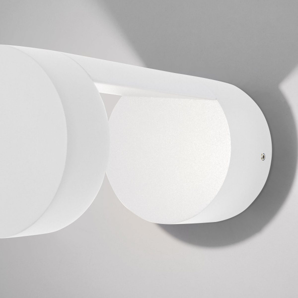 фото Уличный настенный светодиодный светильник Nimbus IP54 1540 TECHNO LED белый