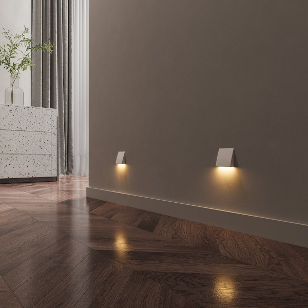 Подсветка светодиодная для лестниц 40159/LED, белый, 3000K