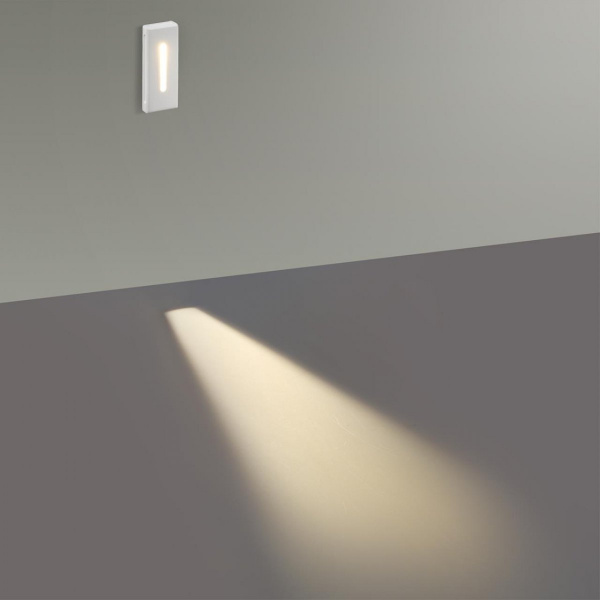 фото Подсветка лестницы, белый Odeon Light GIPS, арт. 7082/3WL