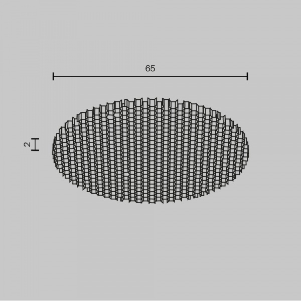 фото Светофильтр HoneyComb ⌀65мм для Фокус / Focus Led 30Вт Maytoni Technical HoneyComb-D64, черный