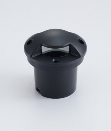 фото Светильник STEP LIGHT G1032  встраиваемый черный  220V 3W Led  теплого белого цвета.