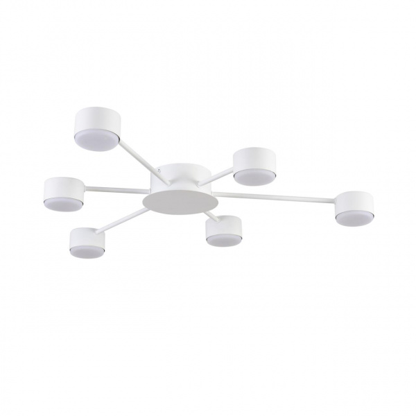 Белый, металл Люстра GX53 LED 6*7W 220V TORINA COMFI, арт. 8343/6C