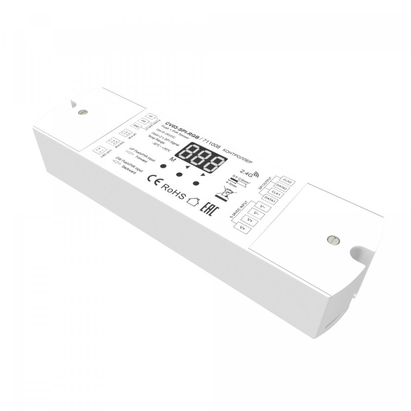 Контроллер SPI Цветной (RGB) 5-24В 360Вт Maytoni 711008, белый