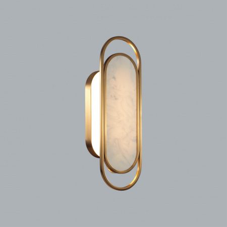 фото Настенный светильник бронзовый/металл/искусств.мрамор IP20 LED 12W 3000K 220V MILANO L-VISION, арт. 7066/12WL